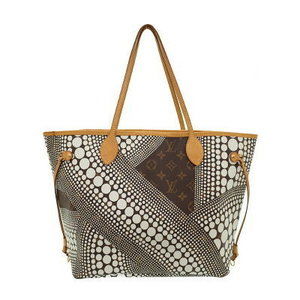 Louis Vuitton Monogram Pumpkin Dot Neverfull Tote Bag